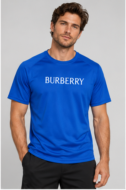 Men's Burberry Performance T-Shirt | Color: Royal Blue | Image 2