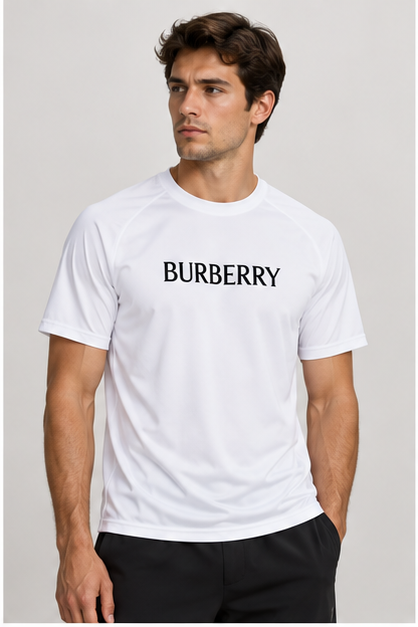 Men's Burberry Performance T-Shirt | Color: White | Image 2