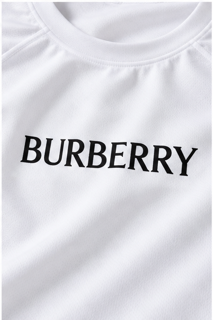 Men's Burberry Performance T-Shirt | Color: White | Image 5