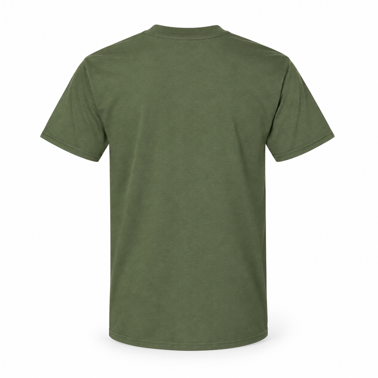 Men's Celine Cotton T-Shirt - Army Green - Image 5