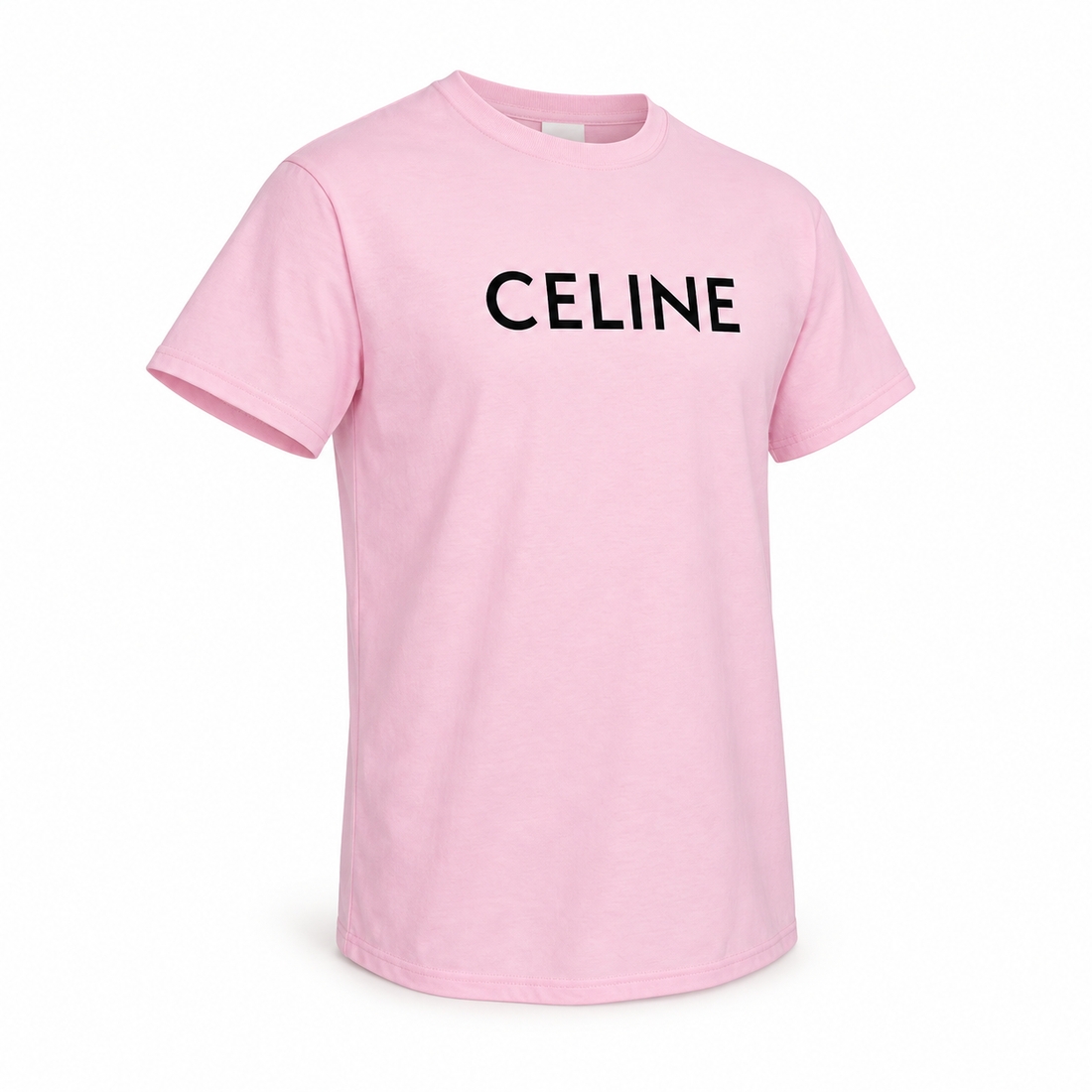 Men's Celine Cotton T-Shirt - Pink - Image 4
