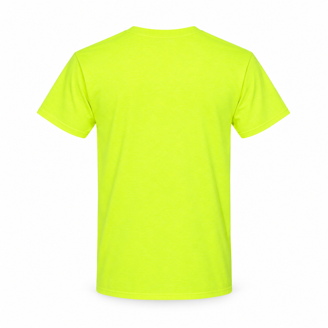 Men's Celine Cotton T-Shirt - Safety Green - Image 5