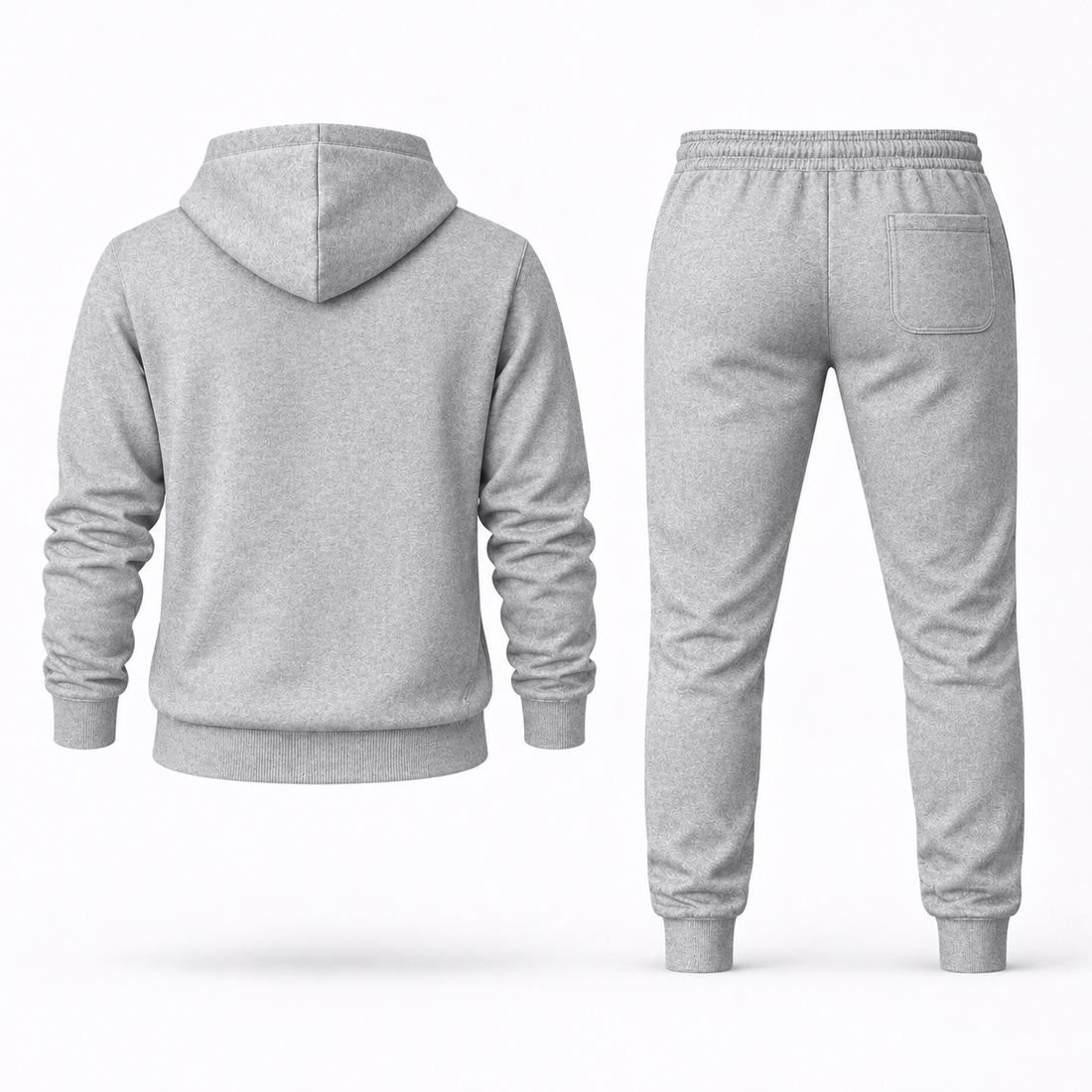 Men's Celine Hoodie Joggers Set - Grey - Image 5