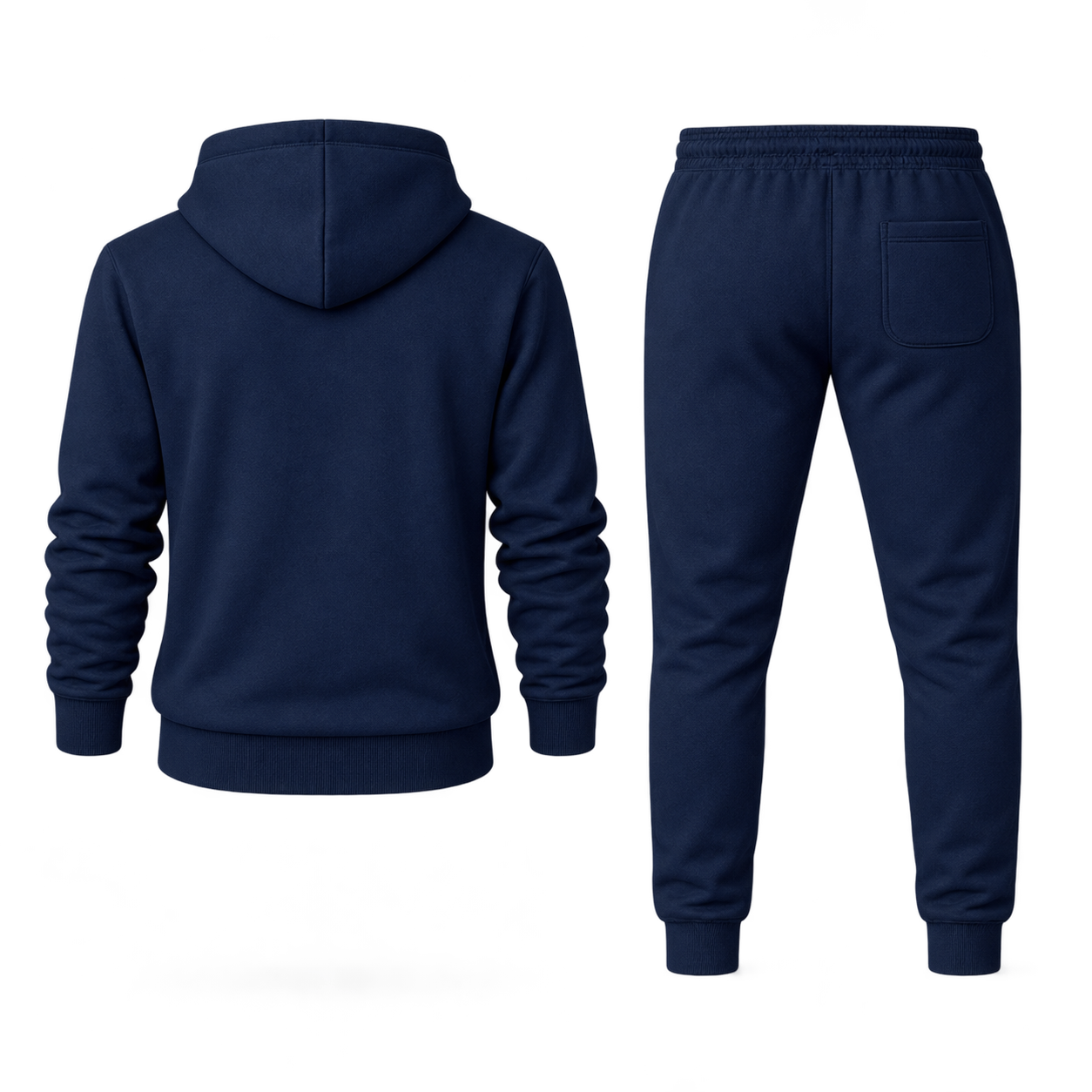 Men's Celine Hoodie Joggers Set - Navy - Image 5