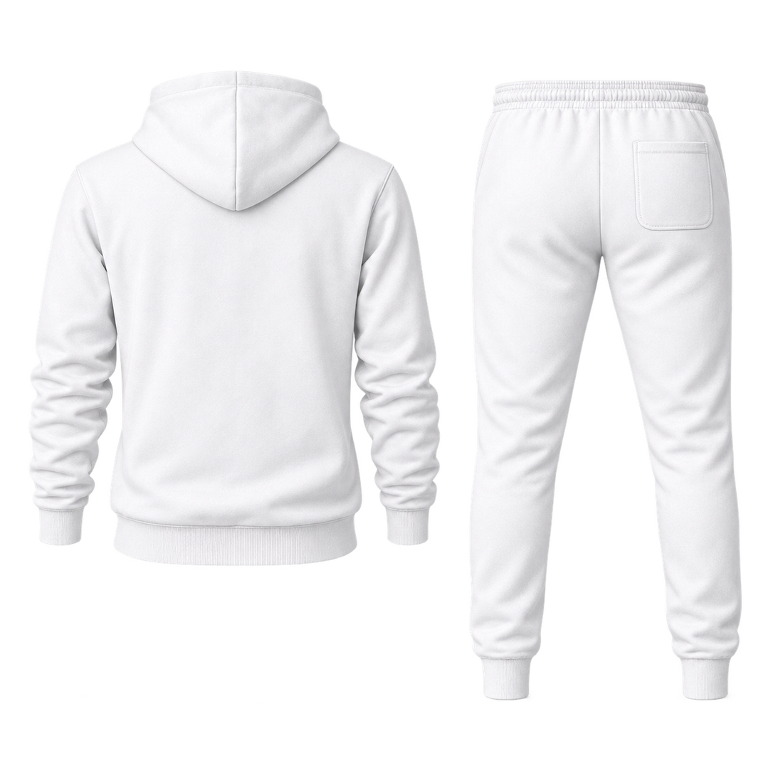 Men's Celine Hoodie Joggers Set - White - Image 5