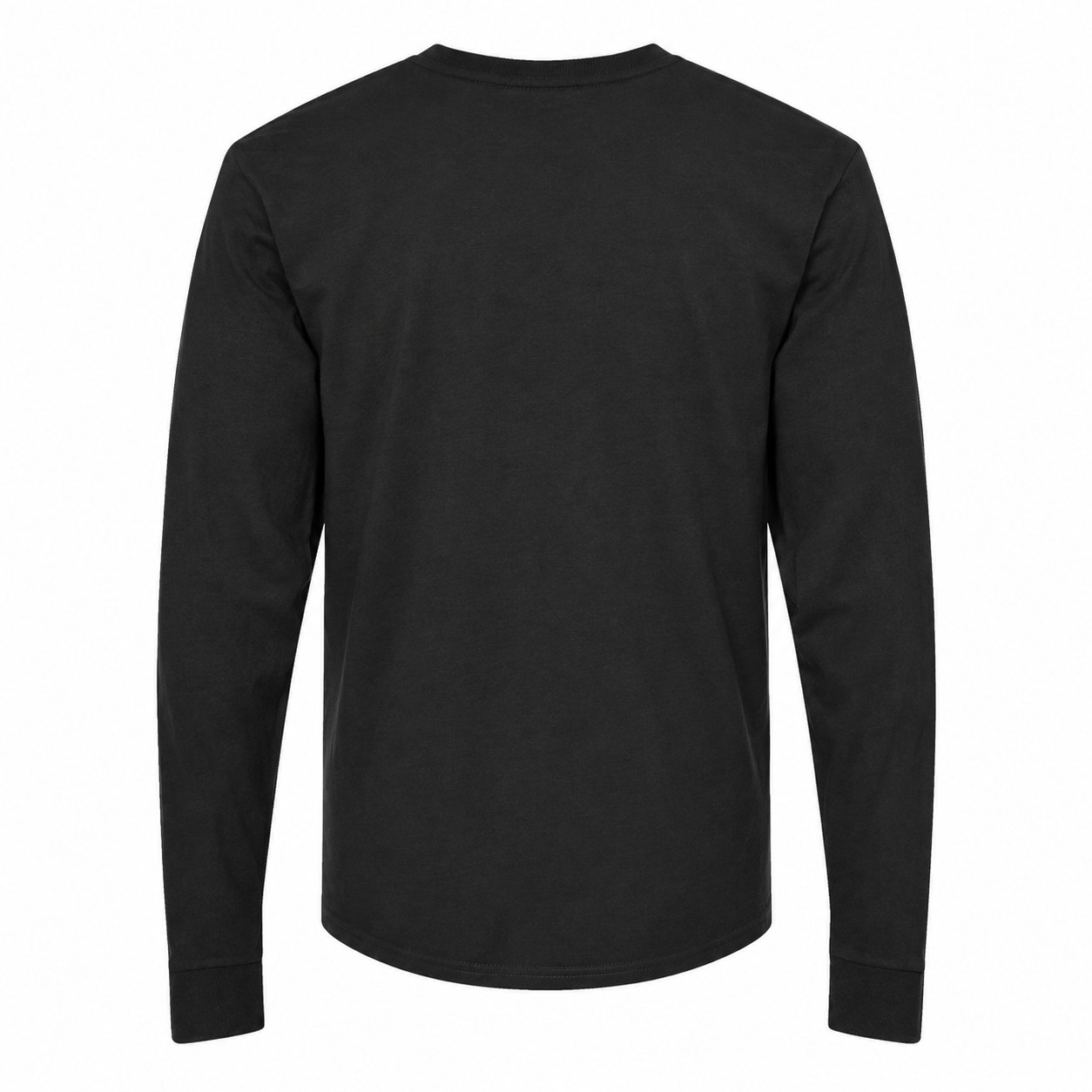 Men's Coach Cotton Long Sleeve T-Shirt - black 5 back