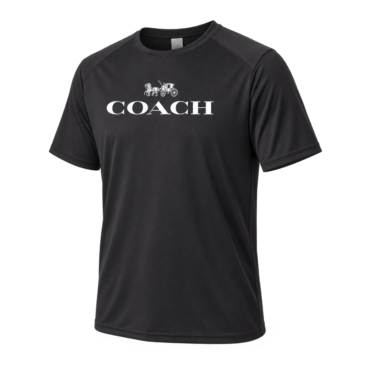 Men's Coach Performance T-Shirt - Black - Image 4