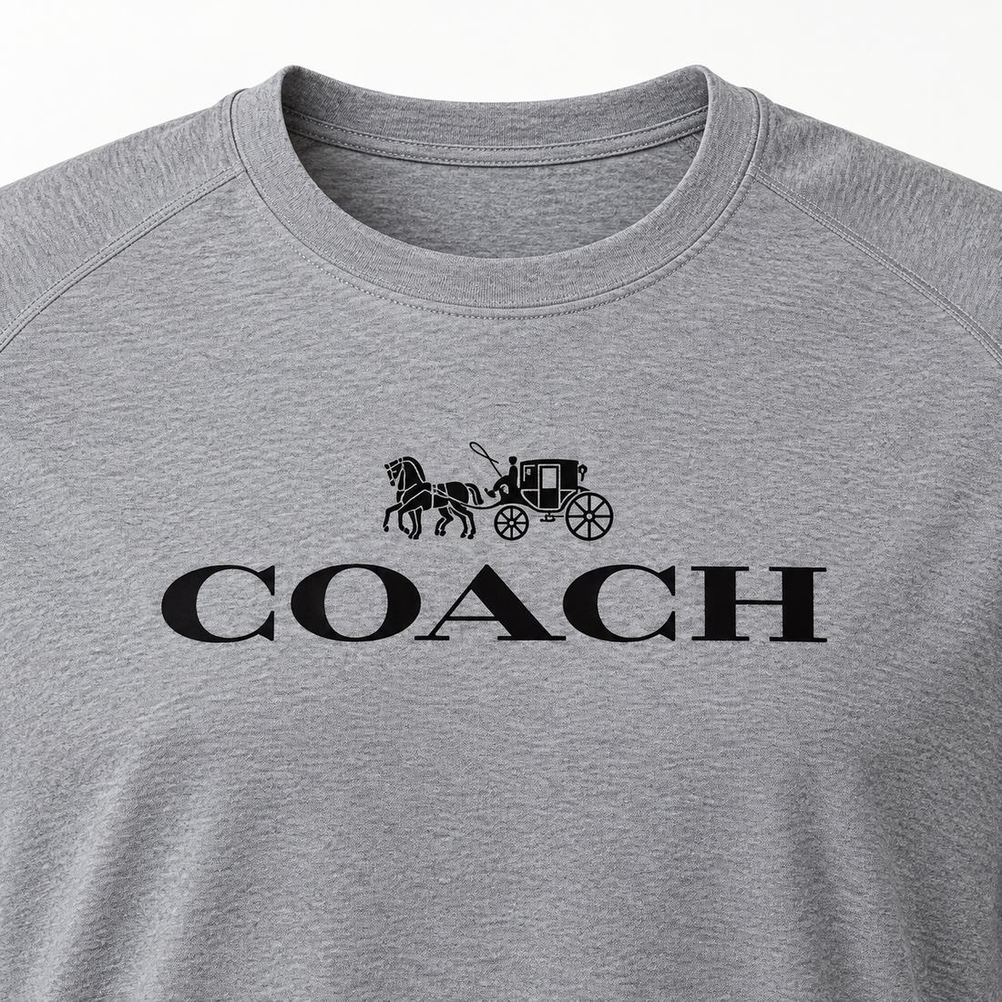Men's Coach Performance T-Shirt - Grey - Image 3