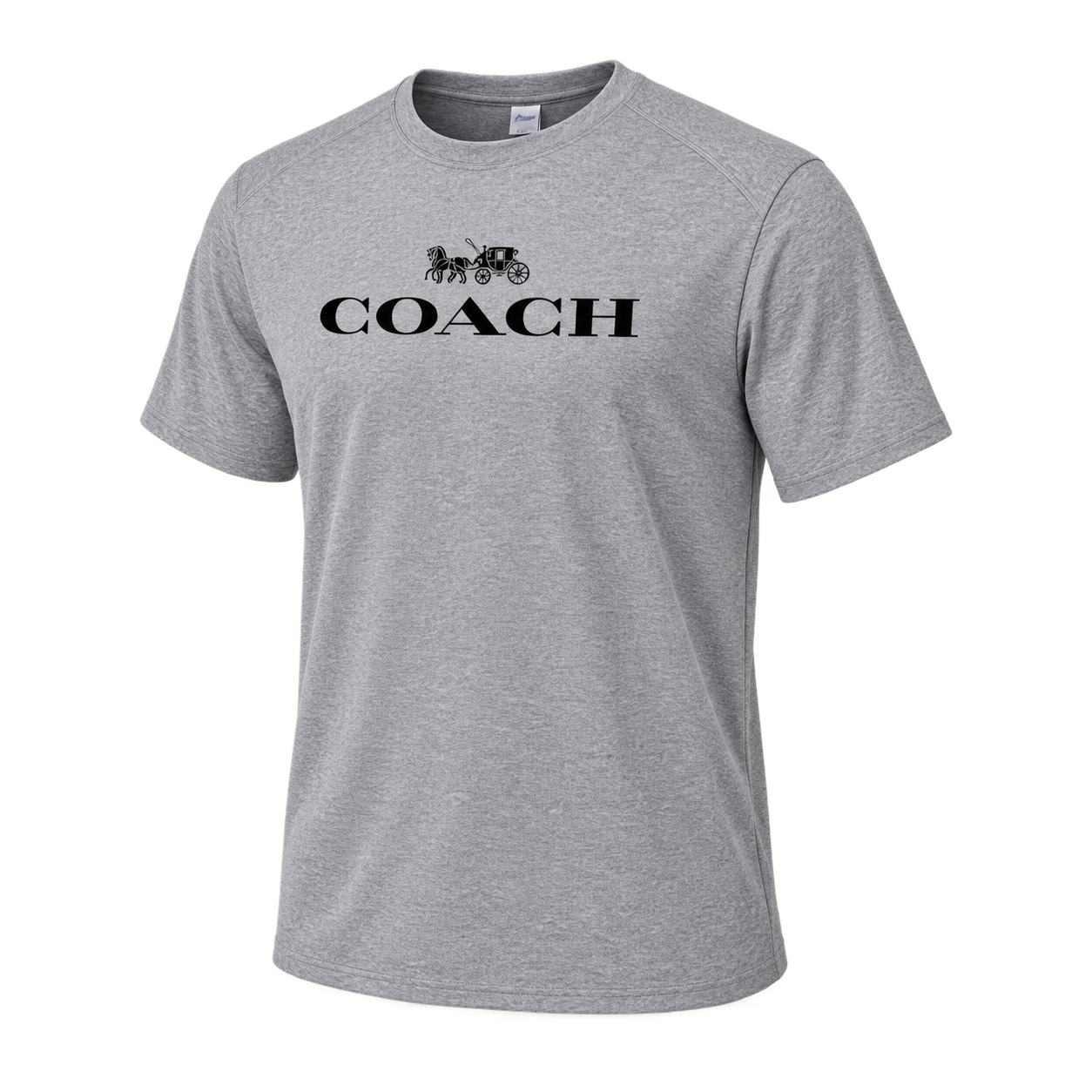 Men's Coach Performance T-Shirt - Grey - Image 4