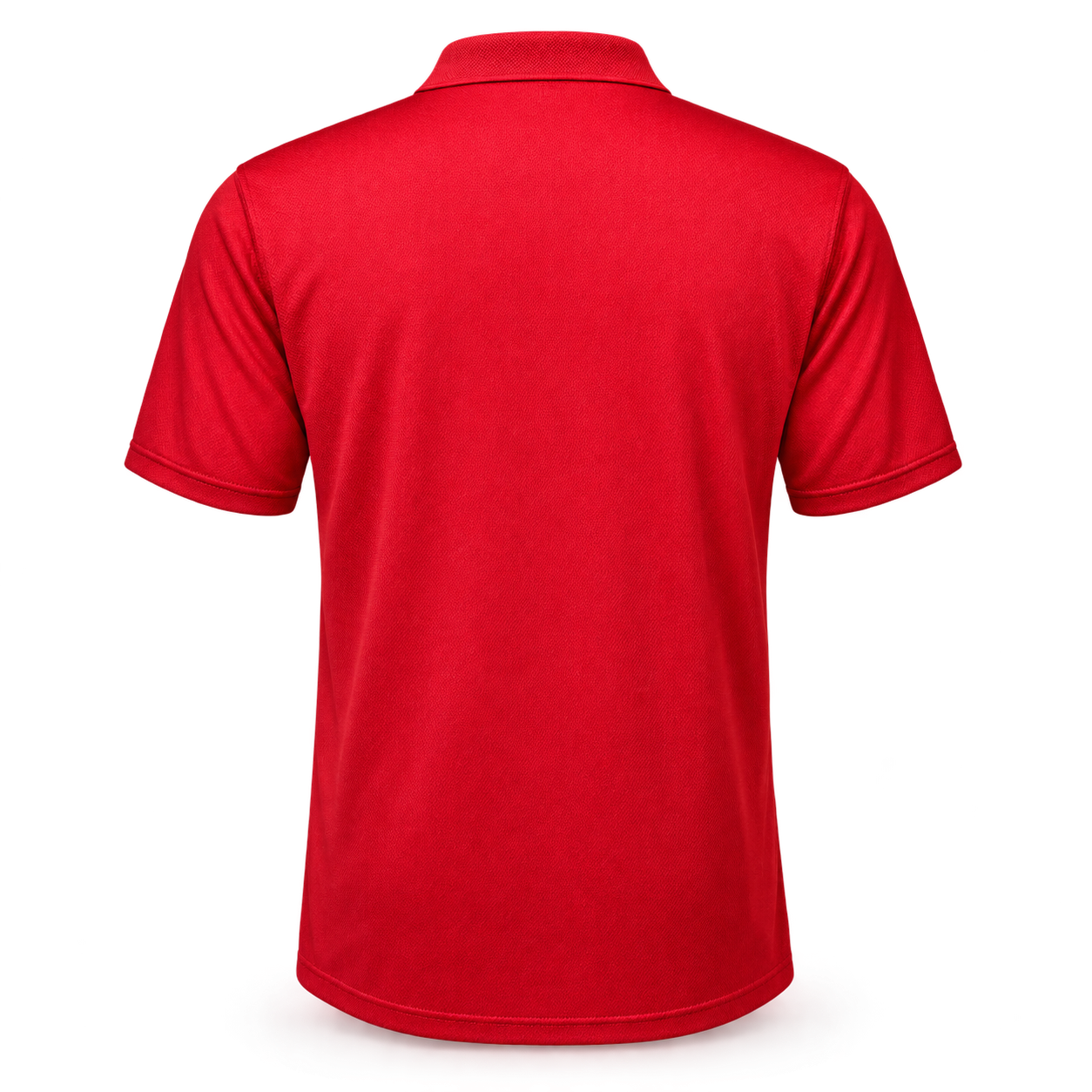 Men's Coach Polyester Polo - Red - Image 5