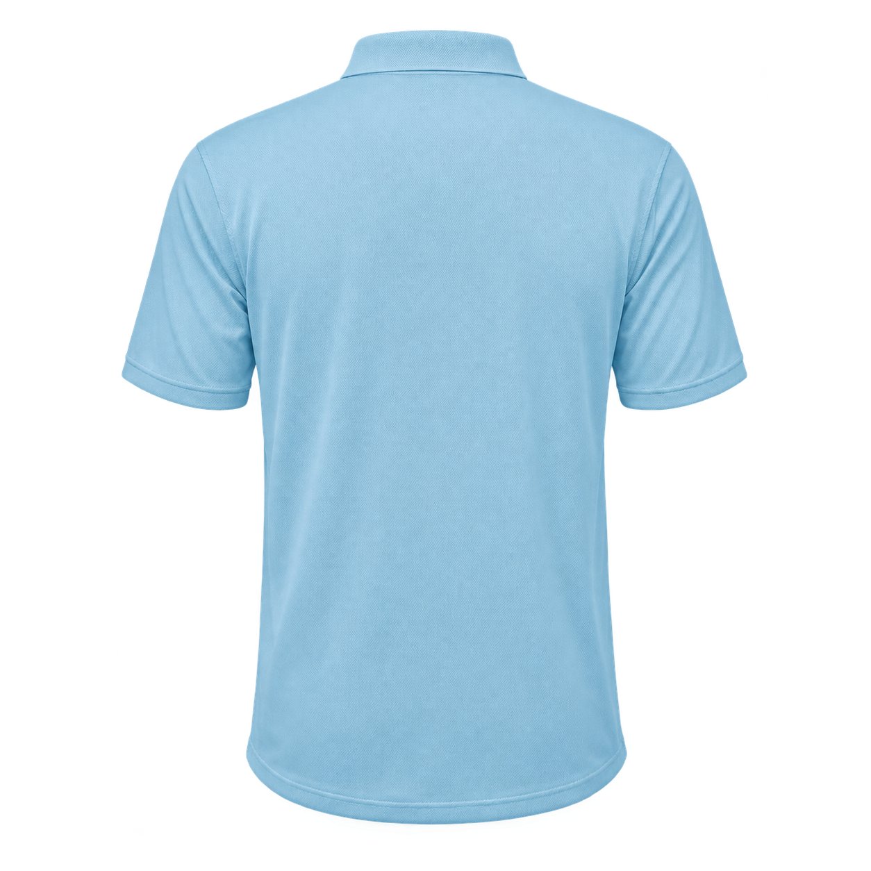 Men's Coach Polyester Polo - Sky Blue - Image 5