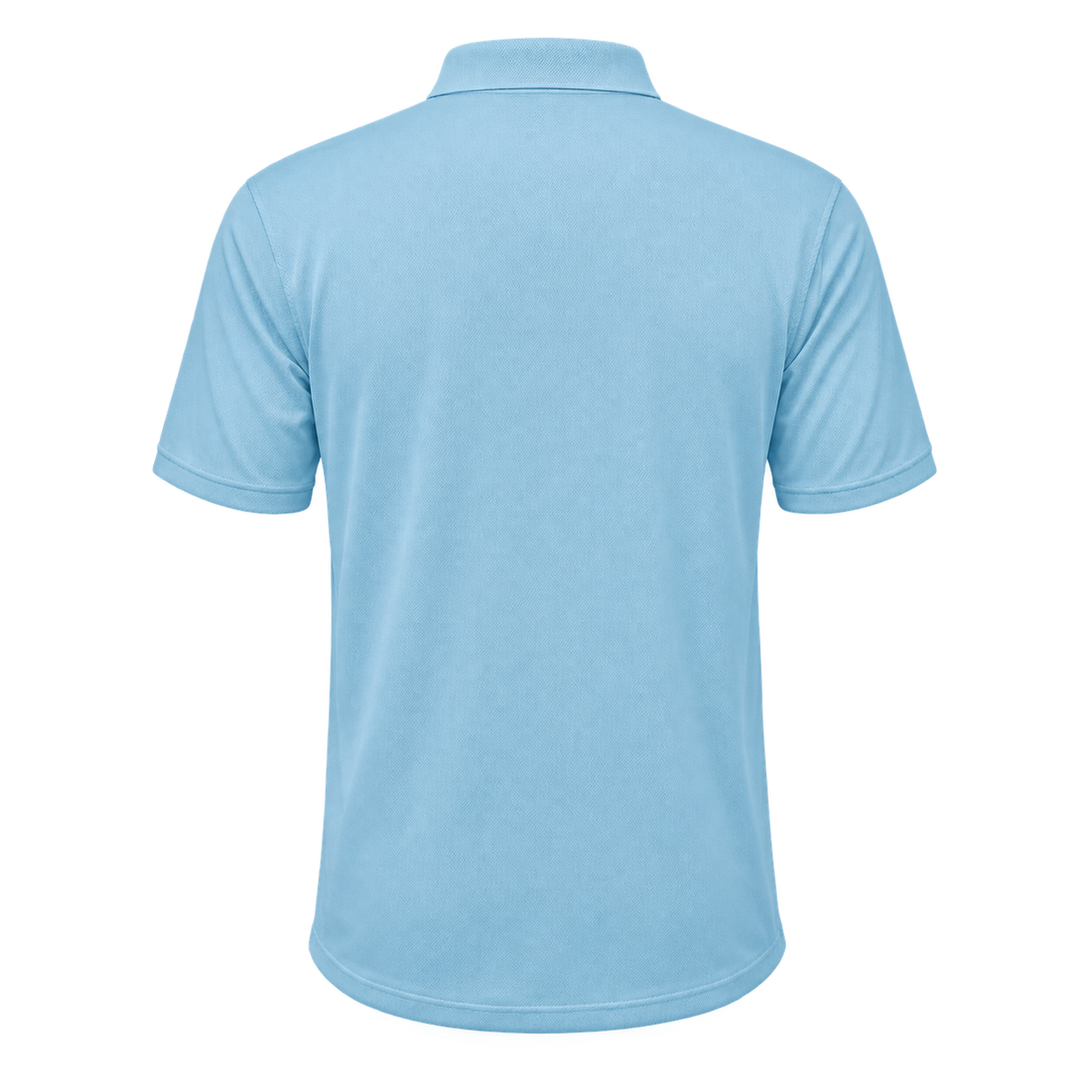 Men's Coach Polyester Polo - Sky Blue - Image 5
