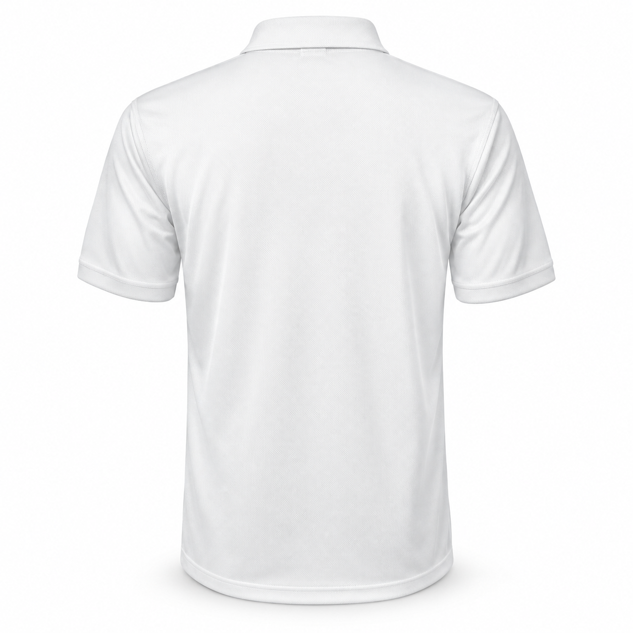Men's Coach Polyester Polo - White - Image 5