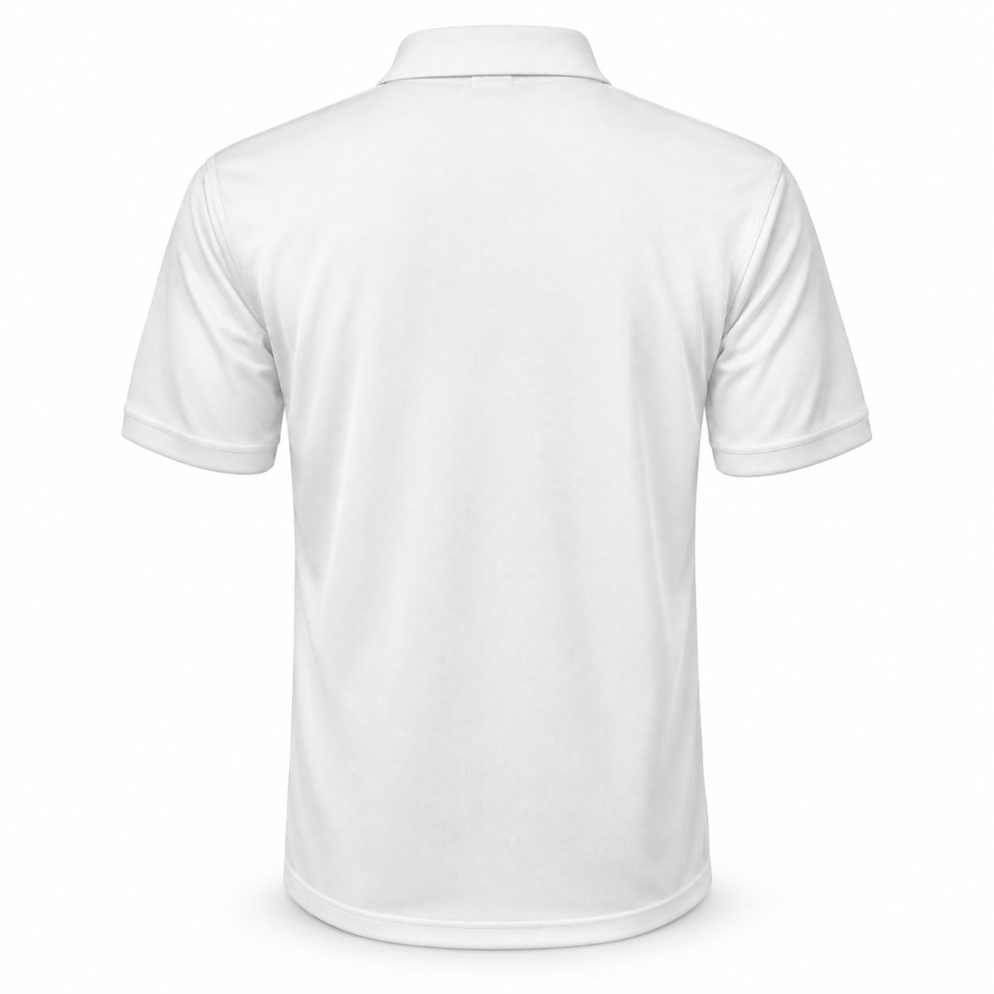Men's Coach Polyester Polo - White - Image 5