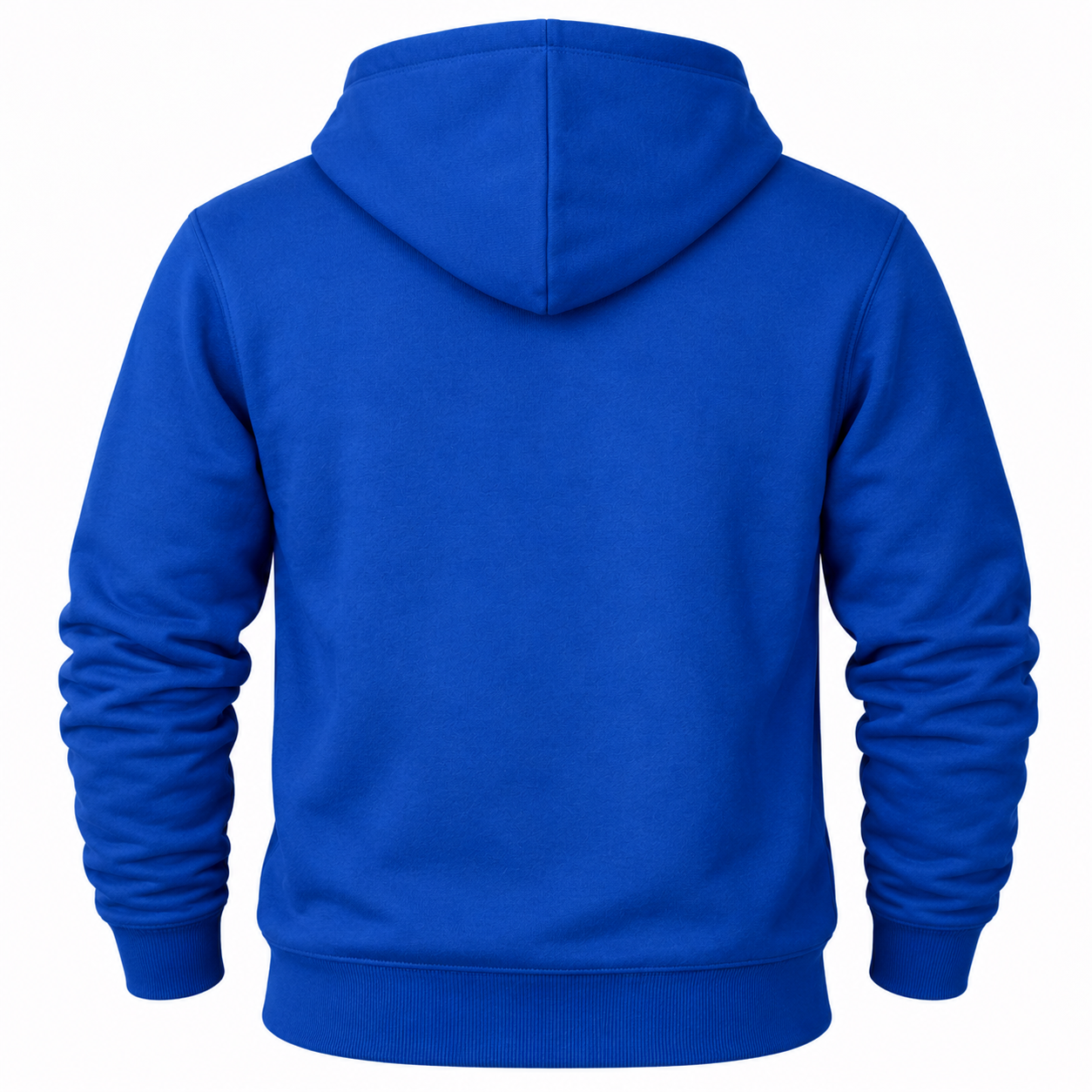Men's Coach Pullover Hoodie in Blue – back view