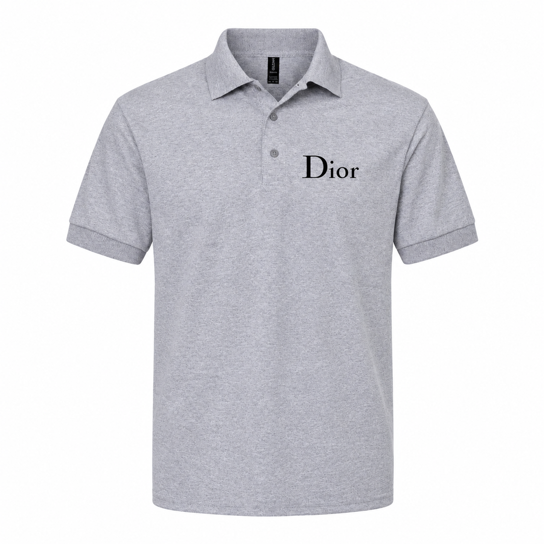 Men's Dior Dry Blend Polo | Color: Grey | Image 1