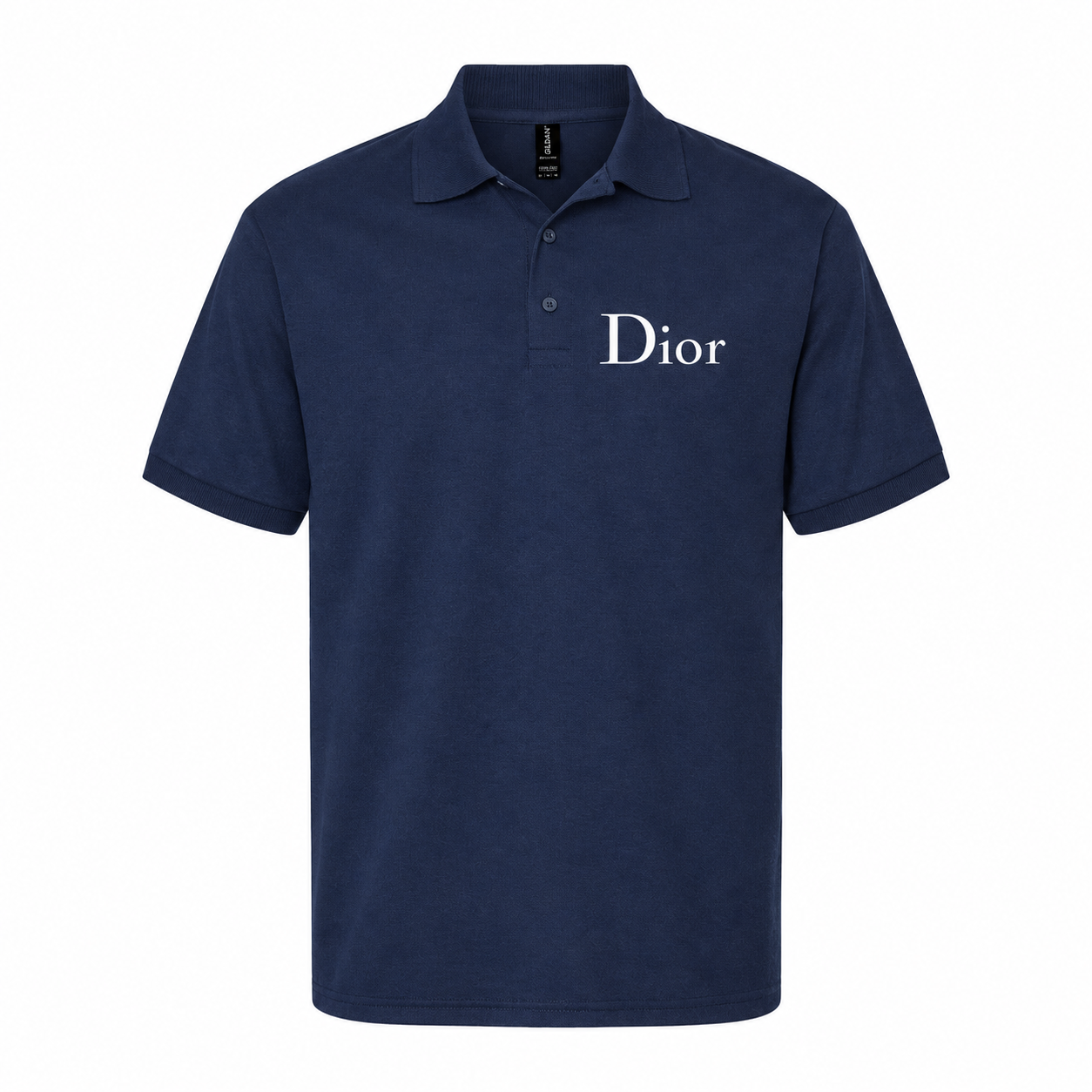 Men's Dior Dry Blend Polo | Color: Navy | Image 1