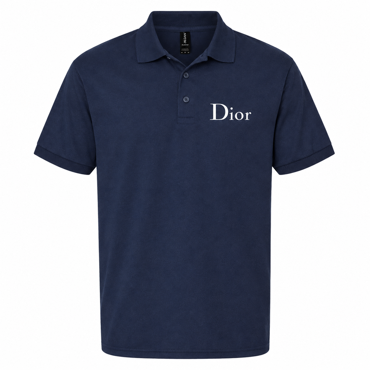 Men's Dior Dry Blend Polo | Color: Navy | Image 4