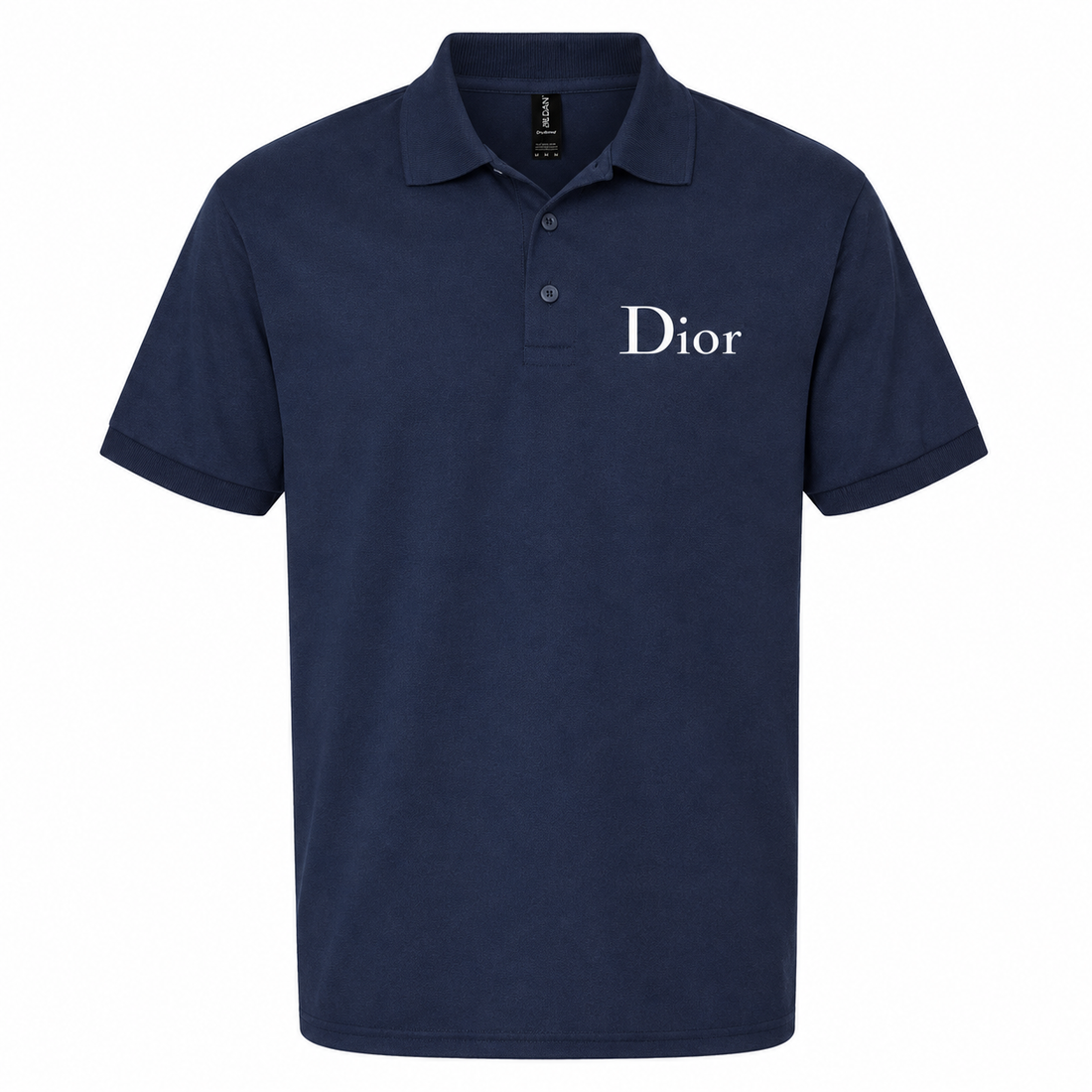 Men's Dior Dry Blend Polo | Color: Navy | Image 4