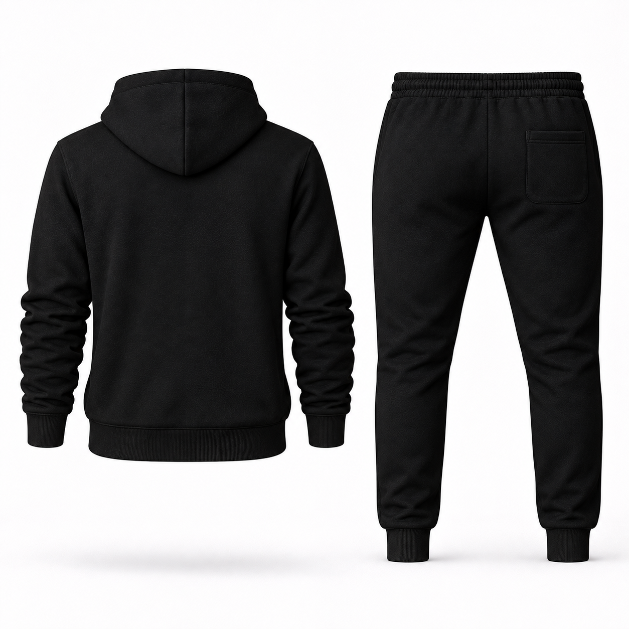 Men's Dior Hoodie Joggers Set - Black - Image 5