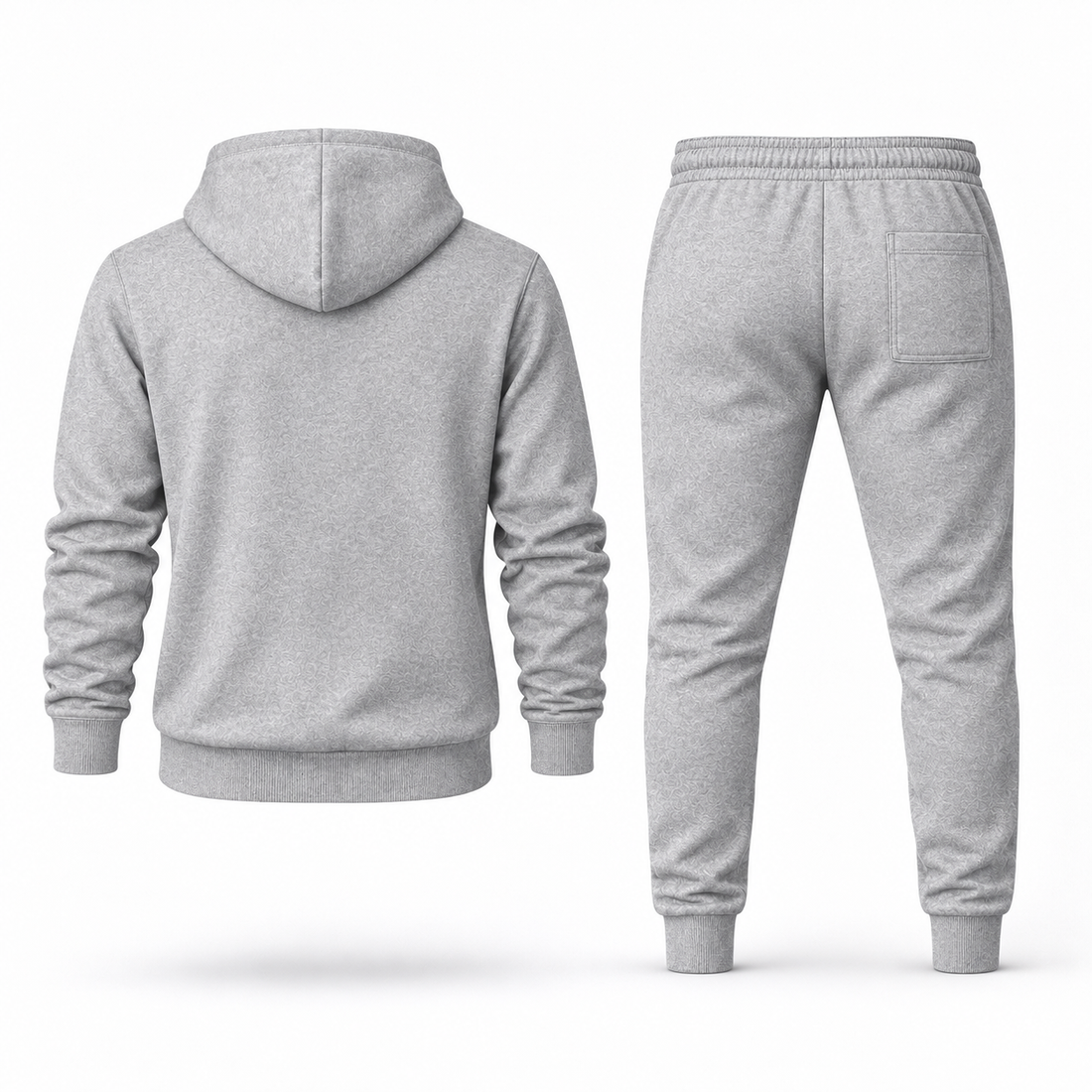 Men's Dior Hoodie Joggers Set - Grey - Image 5