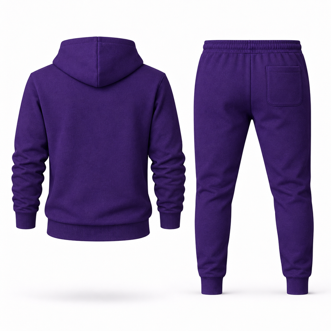 Men's Dior Hoodie Joggers Set - Purple - Image 5