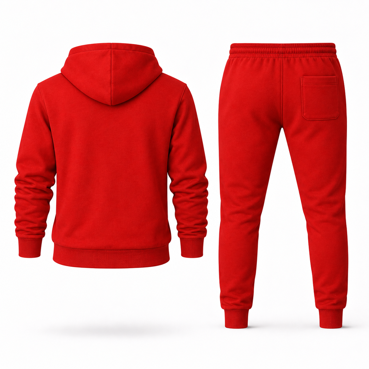 Men's Dior Hoodie Joggers Set - Red - Image 5