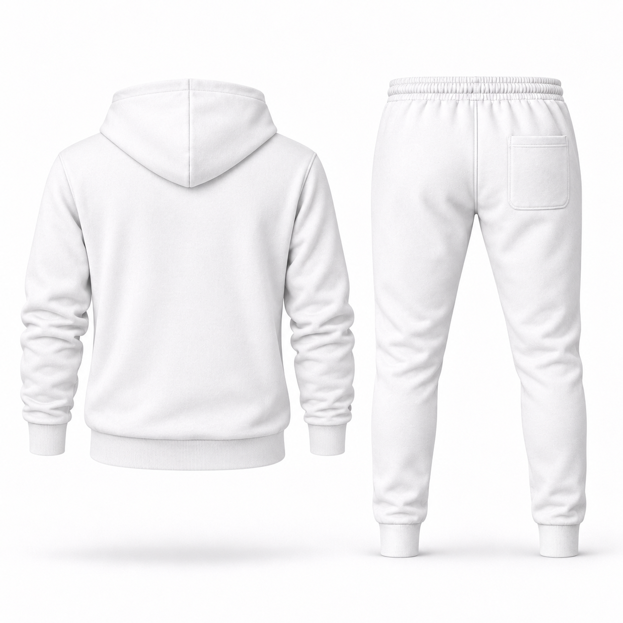 Men's Dior Hoodie Joggers Set - White - Image 5