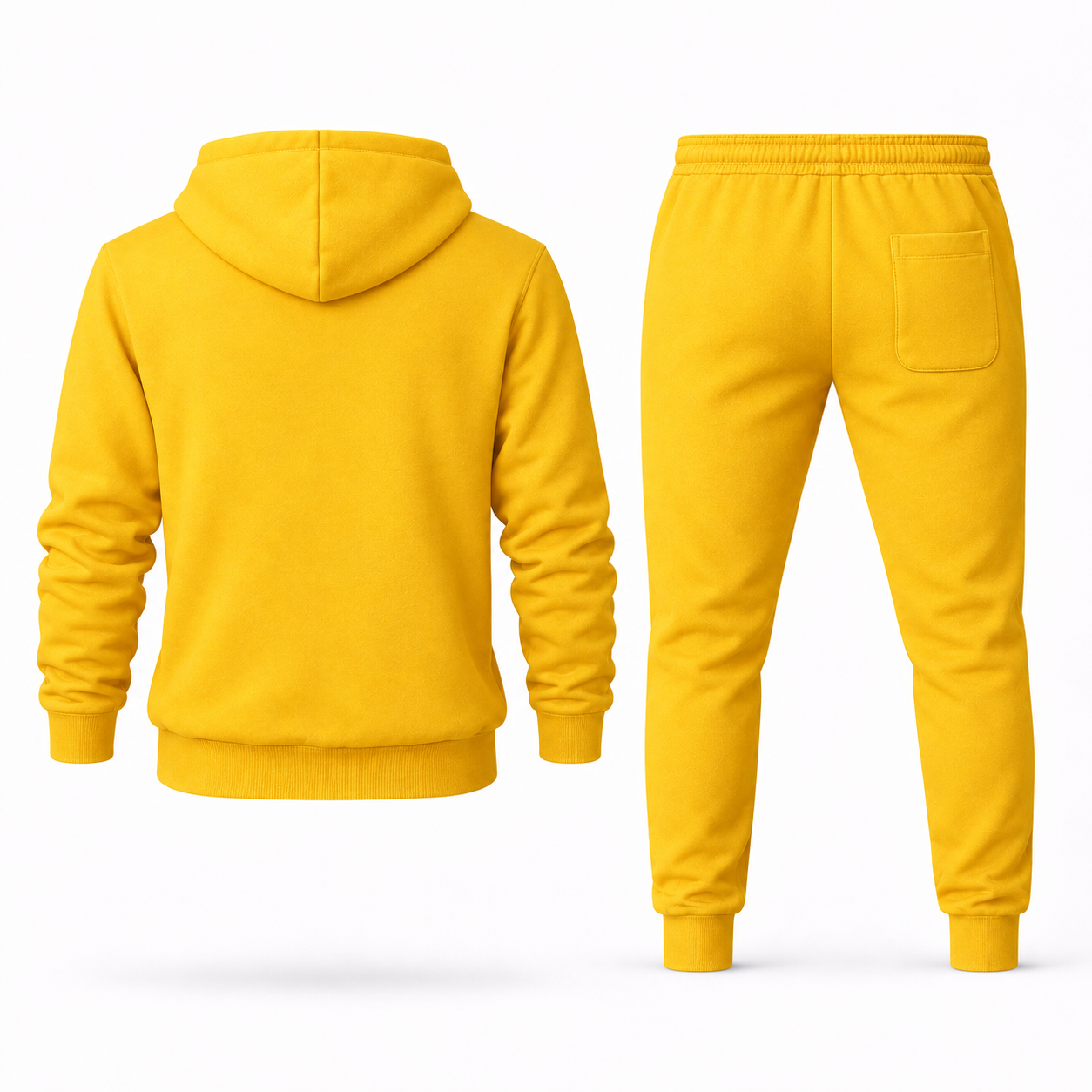 Men's Dior Hoodie Joggers Set - Yellow - Image 5
