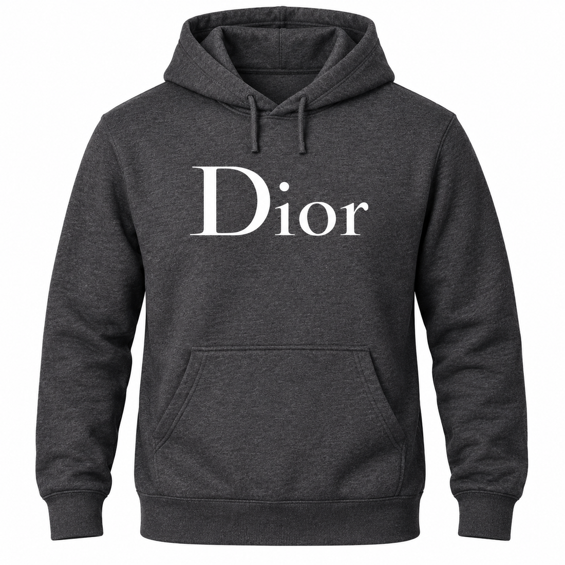 Men's Dior Pullover Hoodie | Color: Dark Heather | Image 3