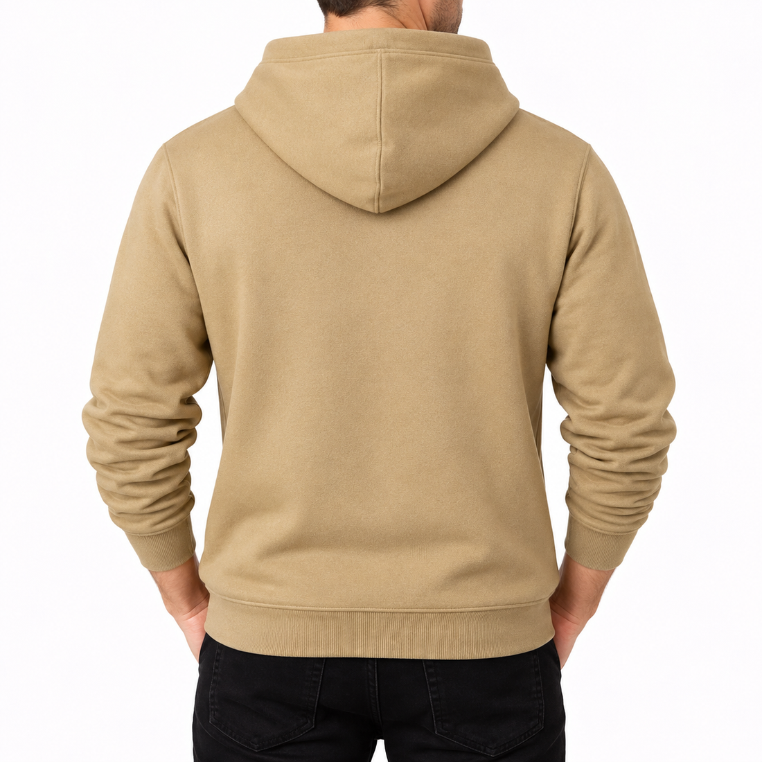 Men's Dior Pullover Hoodie | Color: Khaki | Image 5