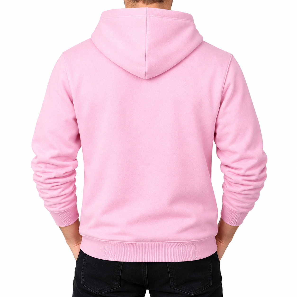 Men's Dior Pullover Hoodie | Color: Light Pink | Image 5