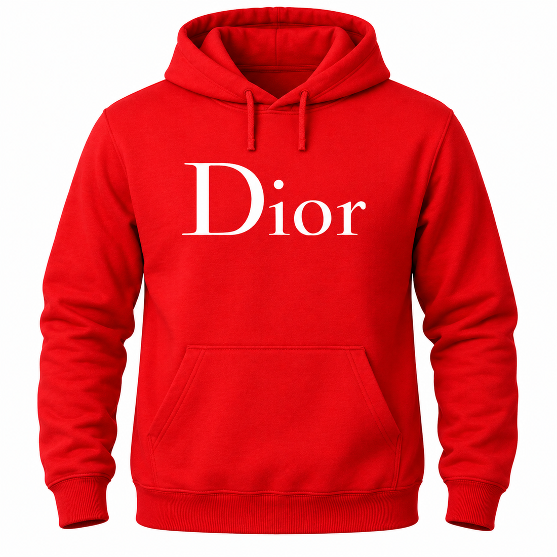 Men's Dior Pullover Hoodie | Color: Red | Image 3