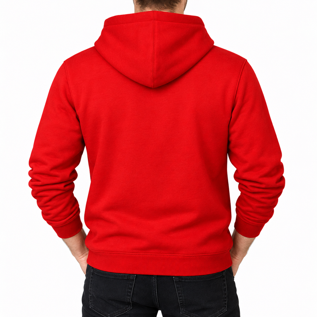 Men's Dior Pullover Hoodie | Color: Red | Image 5
