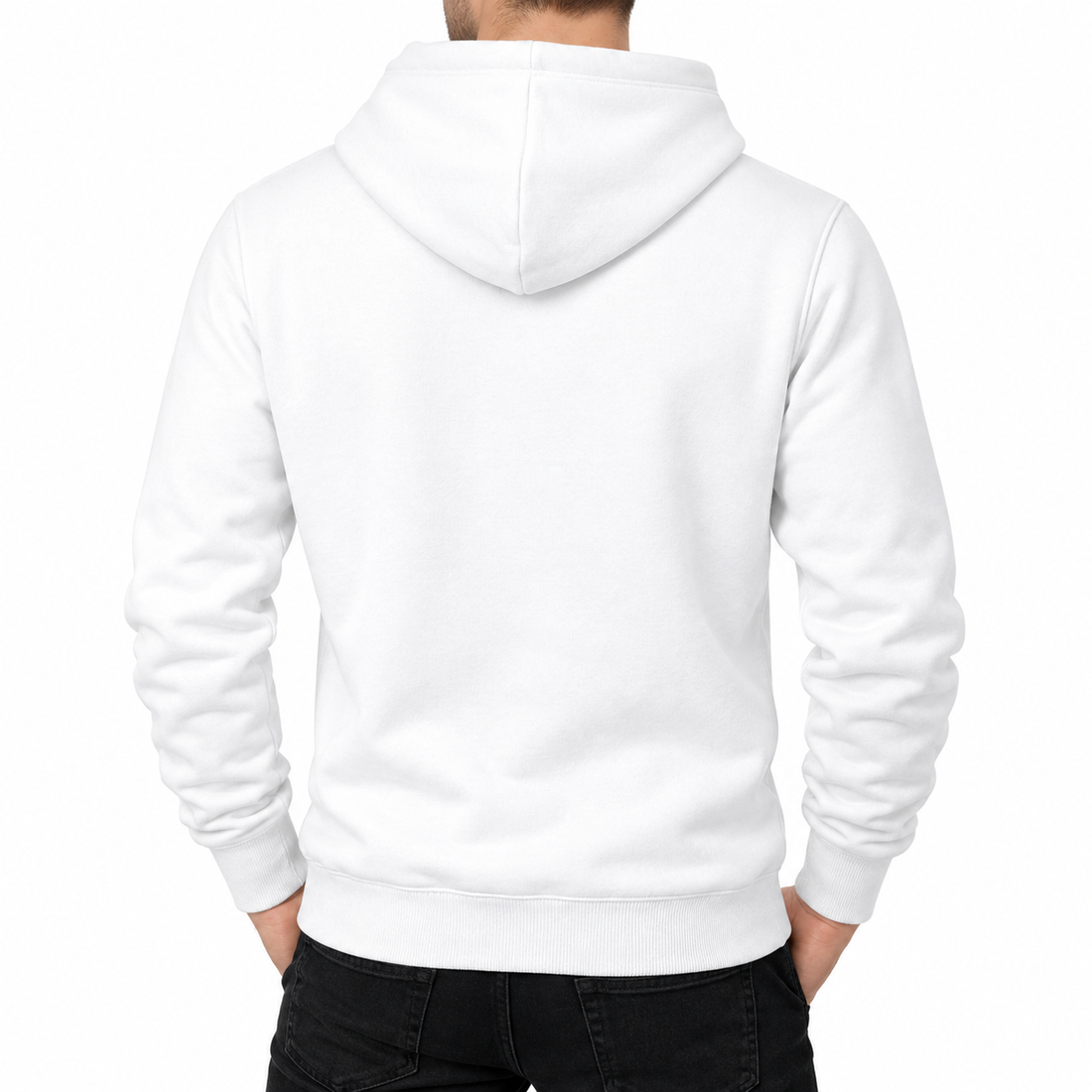 Men's Dior Pullover Hoodie | Color: White | Image 5