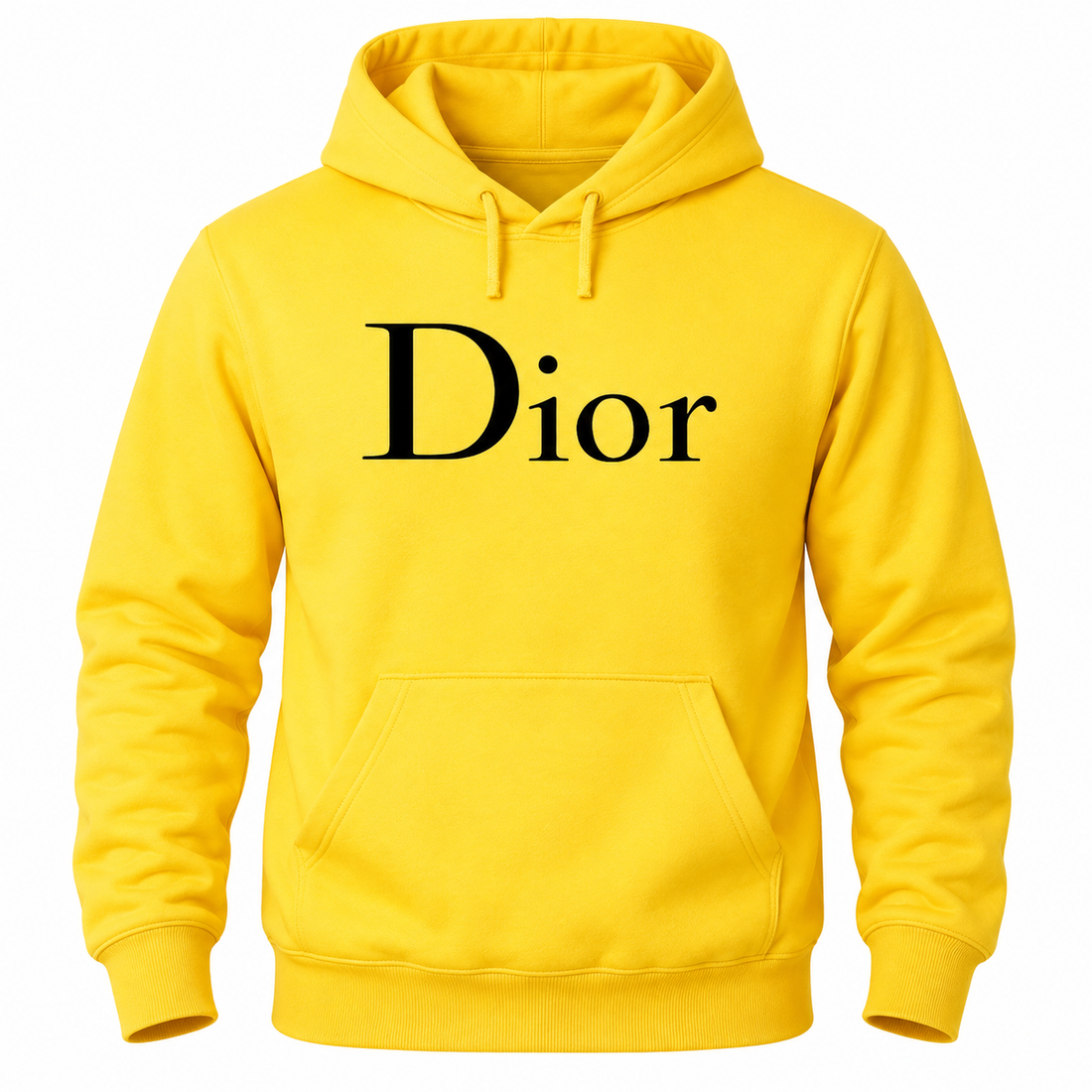 Men's Dior Pullover Hoodie | Color: Yellow | Image 3