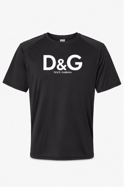 Men's Dolce and Gabbana Performance T-Shirt | Color: Black | Image 1