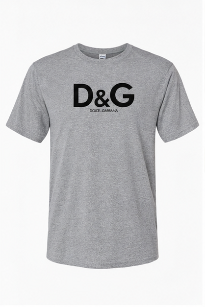 Men's Dolce and Gabbana Performance T-Shirt | Color: Grey | Image 1