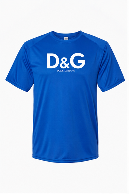 Men's Dolce and Gabbana Performance T-Shirt | Color: Royal Blue | Image 1