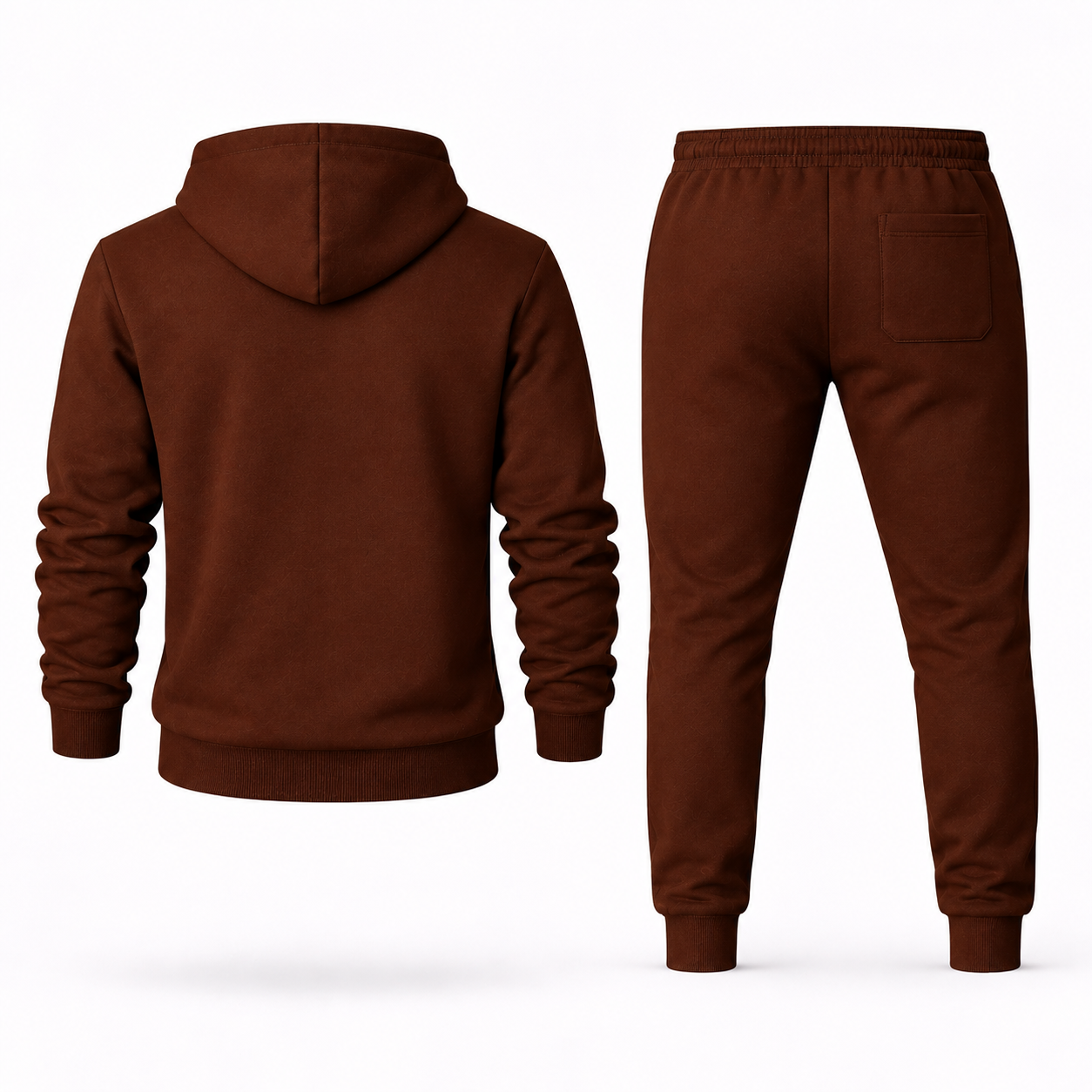 Men's Dolce and Gabbana Hoodie Joggers Set | Color: brown | Image 5