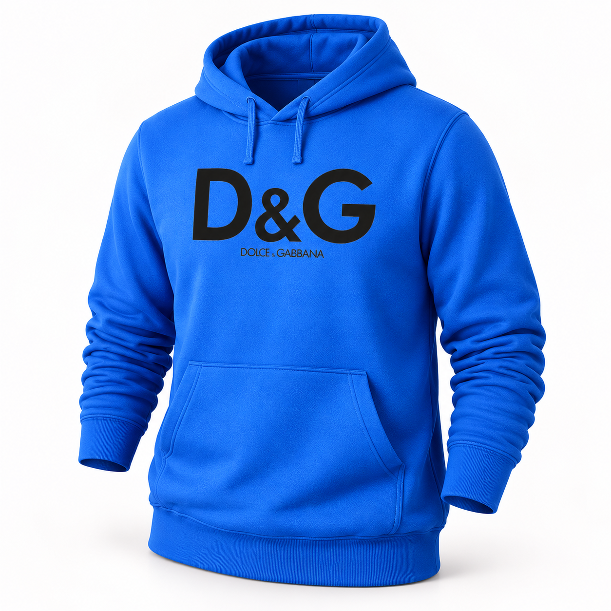Men's Dolce and Gabbana Pullover Hoodie in Azure – hero