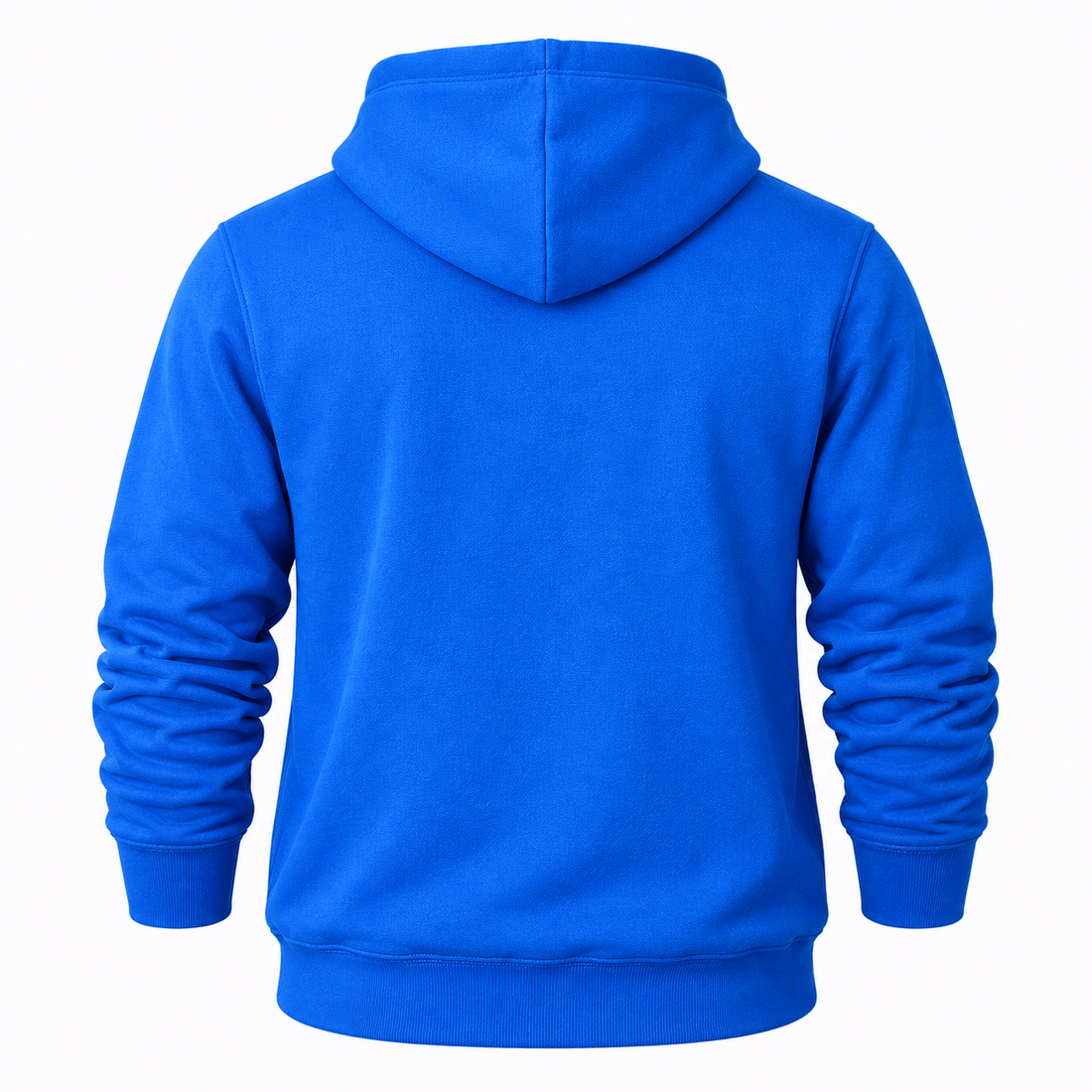 Men's Dolce and Gabbana Pullover Hoodie in Azure – back view