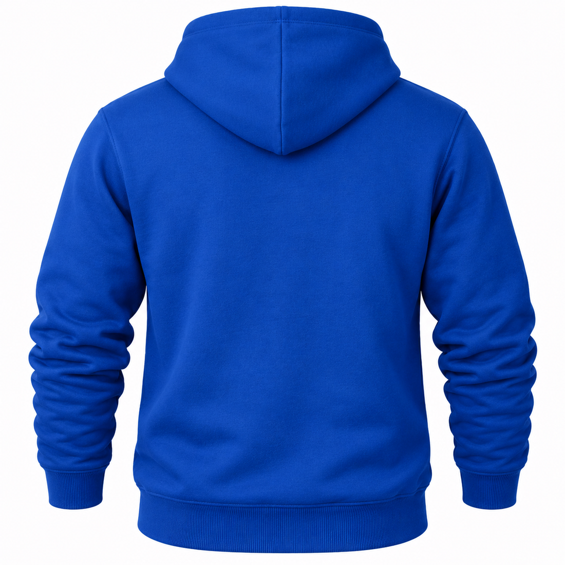 Men's Dolce and Gabbana Pullover Hoodie in Blue – back view
