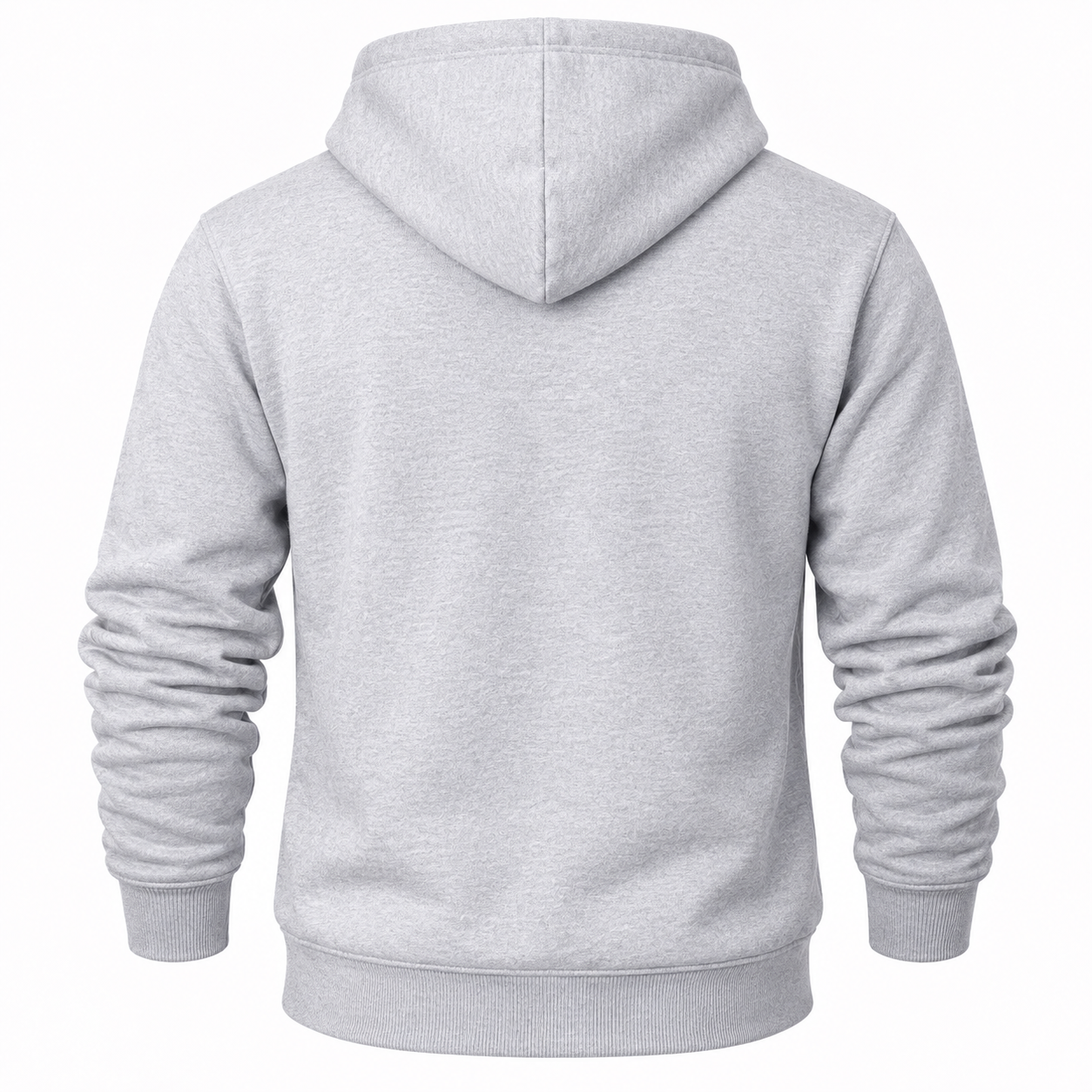 Men's Dolce and Gabbana Pullover Hoodie in Grey – back view