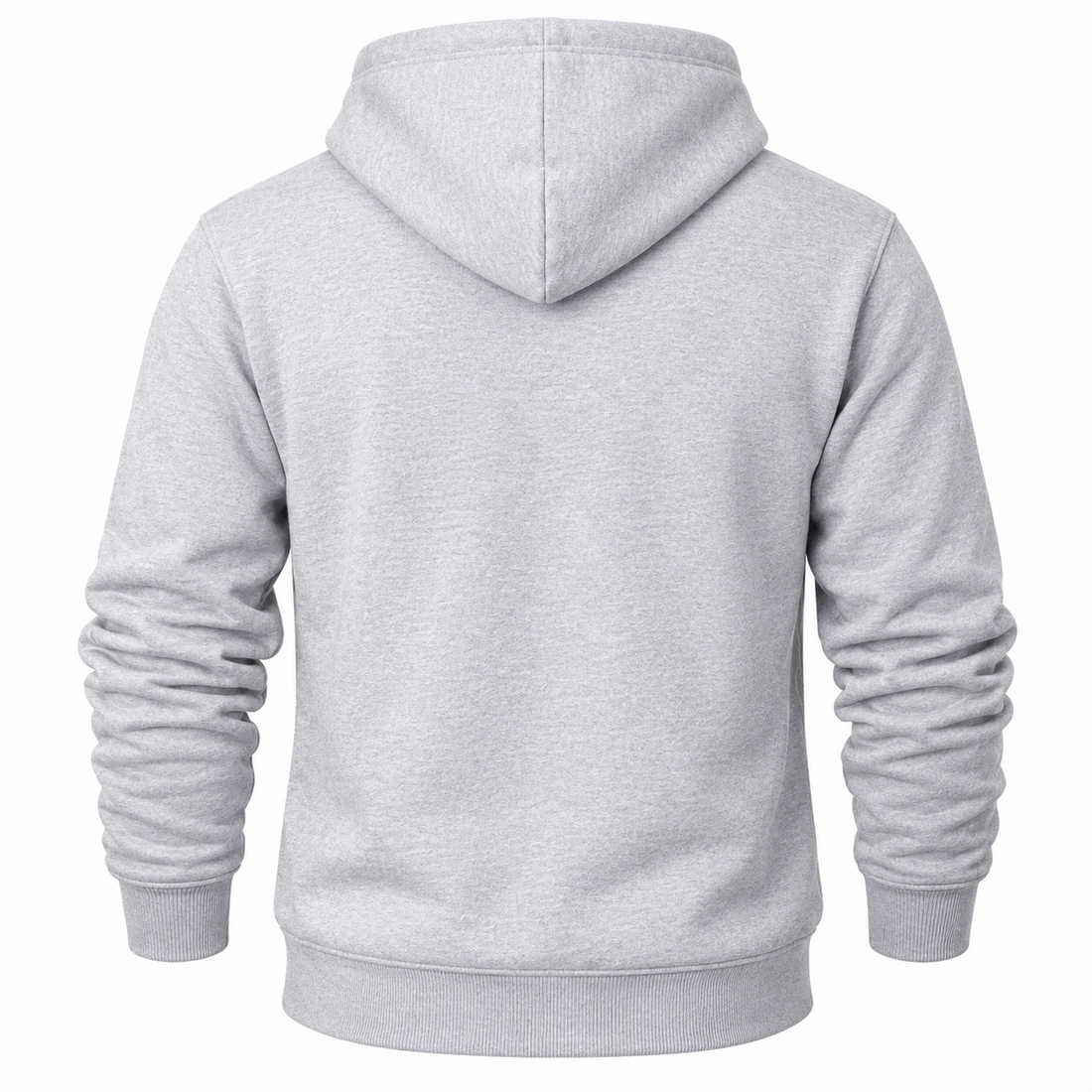 Men's Dolce and Gabbana Pullover Hoodie in Grey – back view