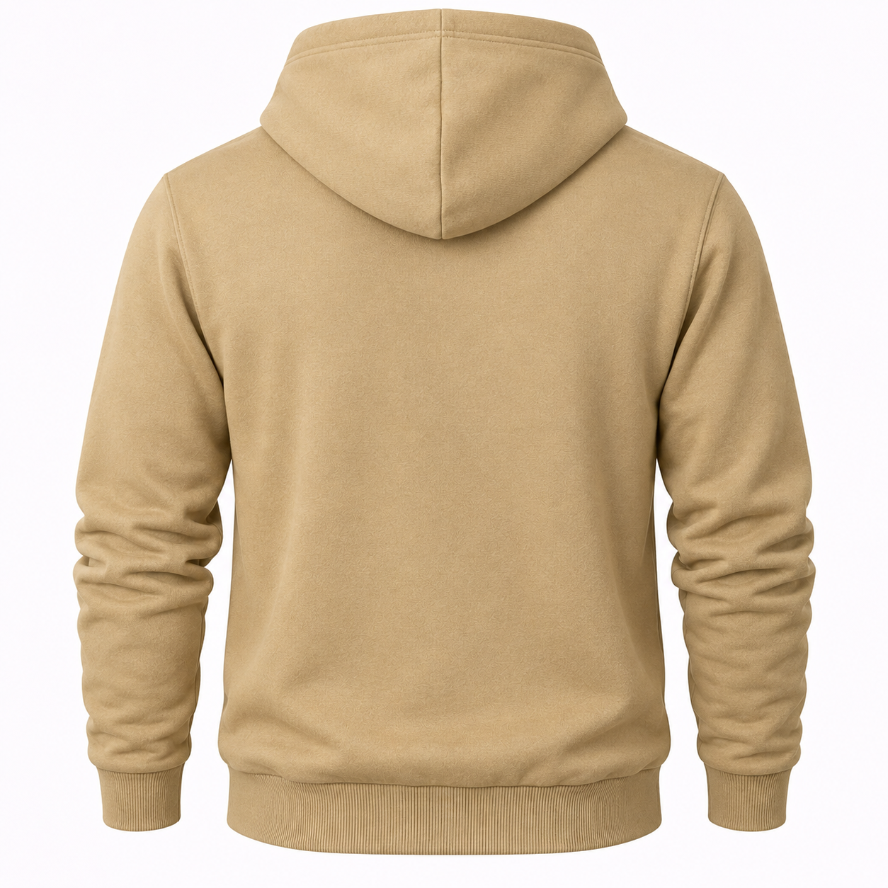 Men's Dolce and Gabbana Pullover Hoodie in Khaki – back view