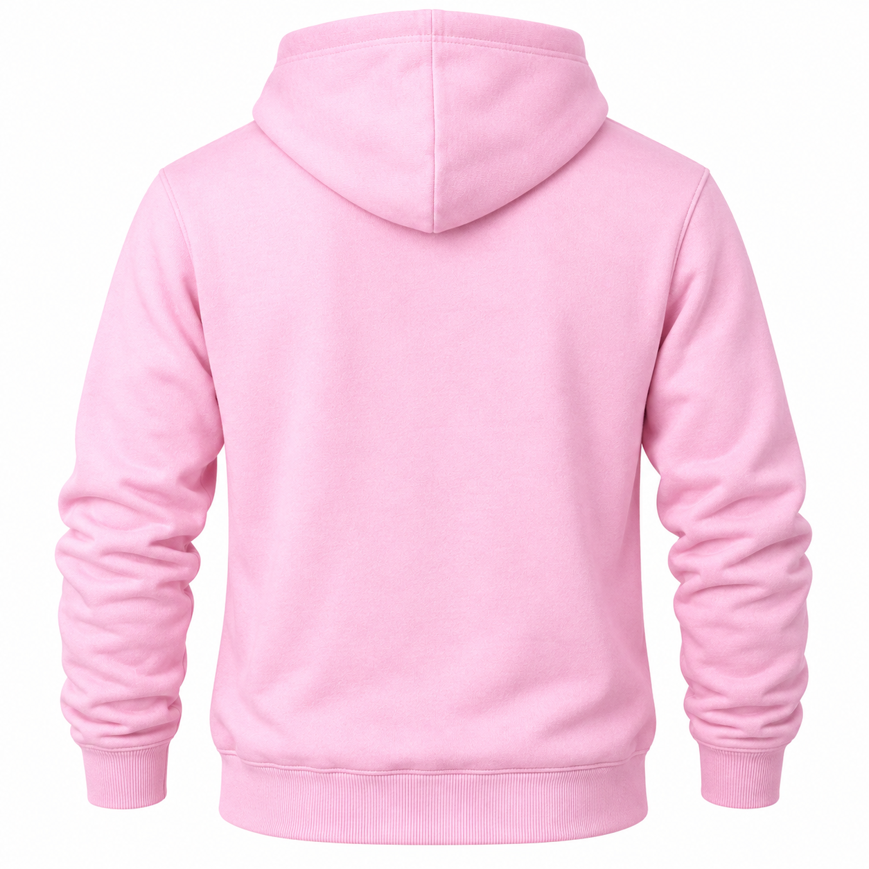 Men's Dolce and Gabbana Pullover Hoodie in Light Pink – back view