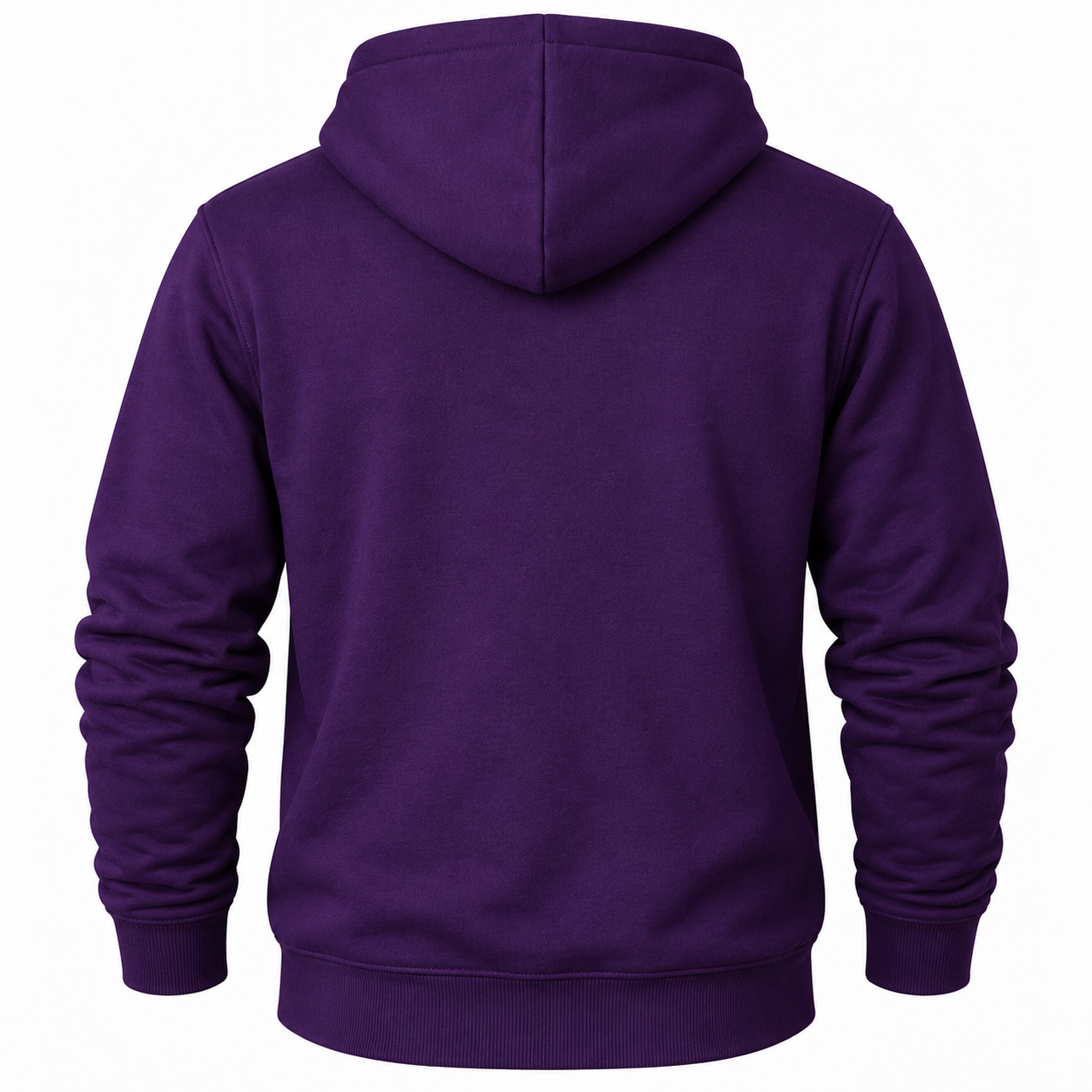 Men's Dolce and Gabbana Pullover Hoodie in Purple – back view