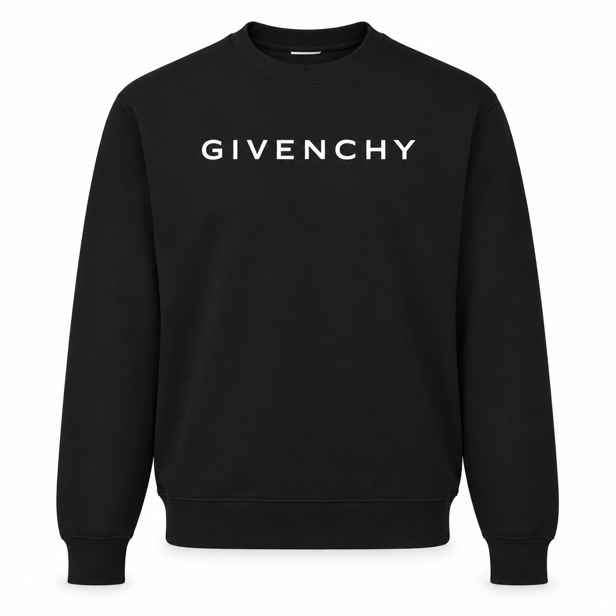 Men's Givenchy Crewneck Sweatshirt | Color: Black | Image 1