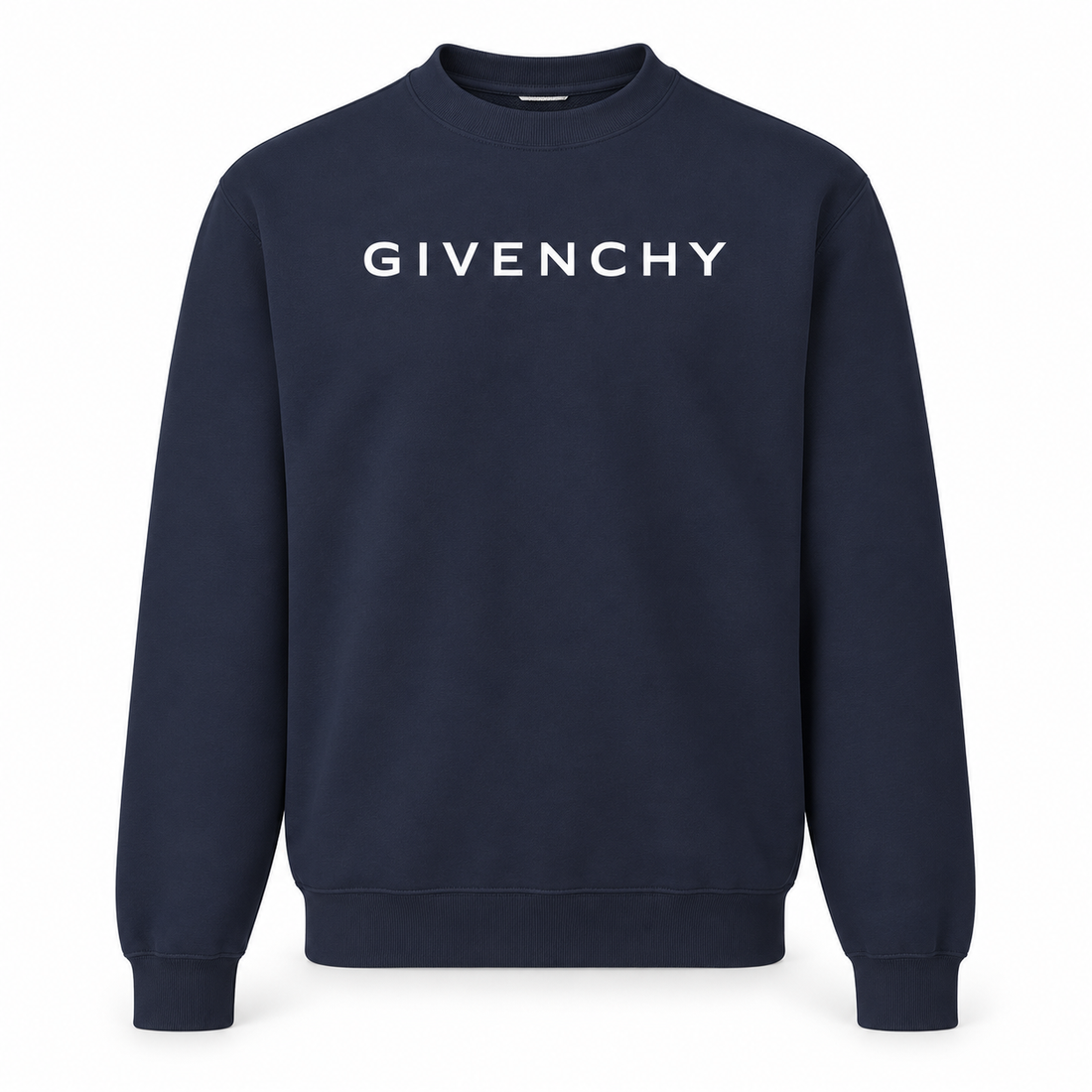 Men's Givenchy Crewneck Sweatshirt | Color: Navy | Image 1